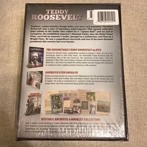 Accessories | Teddy Roosevelt An Adventurous Life Dvd Cd Box Set  